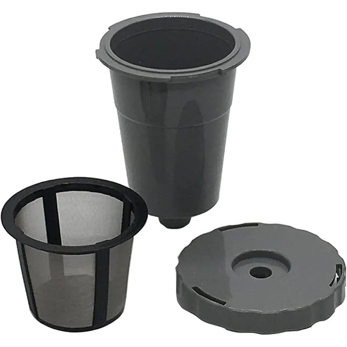 3 Piece of Set K-Cup Coffee Filter Reusable Replacement Refillable Holder
