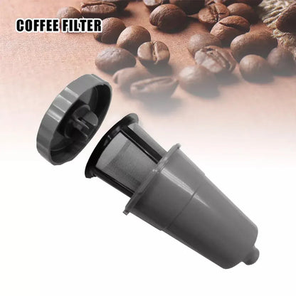 3 Piece of Set K-Cup Coffee Filter Reusable Replacement Refillable Holder