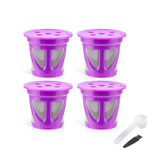 Coffee Capsule K-cup Basic Model Recyclable Reusable Coffee Pods For Home Office - Purple