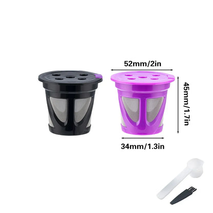 Coffee Capsule K-cup Basic Model Recyclable Reusable Coffee Pods For Home Office - Purple