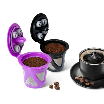 Coffee Capsule K-cup Basic Model Recyclable Reusable Coffee Pods For Home Office - Purple