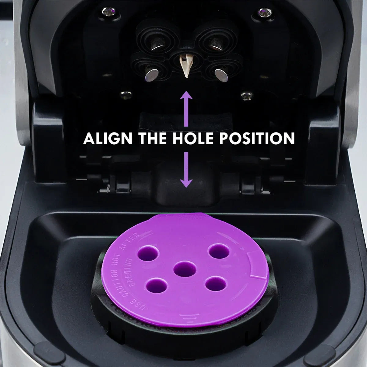 Coffee Capsule K-cup Basic Model Recyclable Reusable Coffee Pods For Home Office - Purple