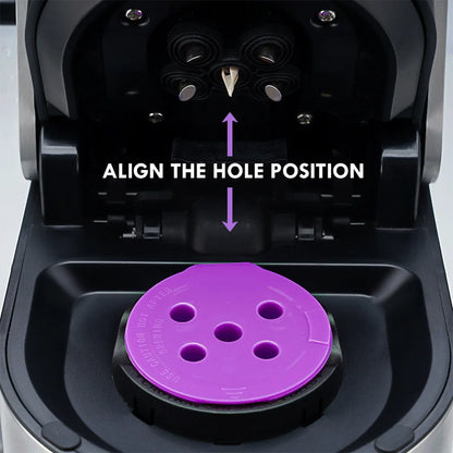 Coffee Capsule K-cup Basic Model Recyclable Reusable Coffee Pods For Home Office - Purple