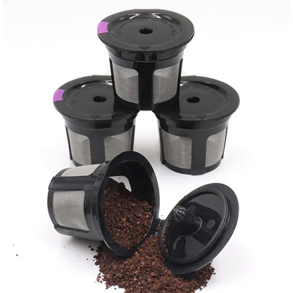 Kcup Coffee Capsule Filter Basic Model Reusable Keurig Coffee Shell For Makers - Black