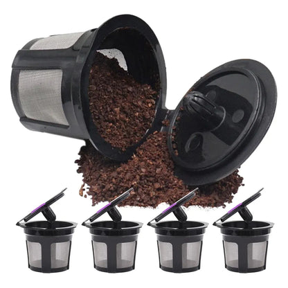Kcup Coffee Capsule Filter Basic Model Reusable Keurig Coffee Shell For Makers - Black