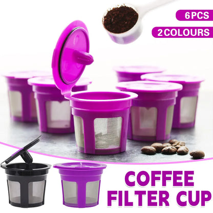 Kcup Coffee Capsule Filter Basic Model Reusable Keurig Coffee Shell For Makers - Black
