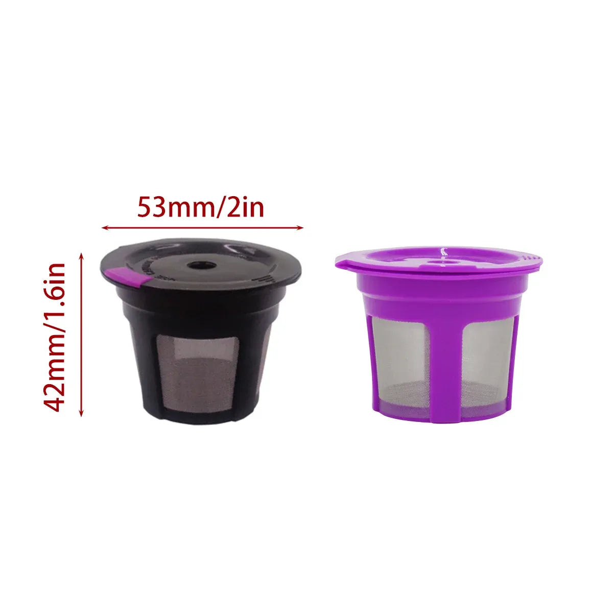 Kcup Coffee Capsule Filter Basic Model Reusable Keurig Coffee Shell For Makers - Purple