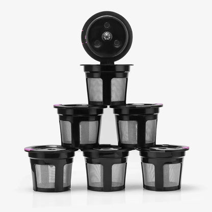 Kcup Coffee Capsule Filter Basic Model Reusable Keurig Coffee Shell For Makers - Purple