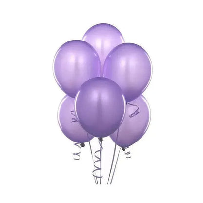 Latex Balloons 10 Inch for Birthday Party Wedding Event Decoration 10PCS Set - Purple