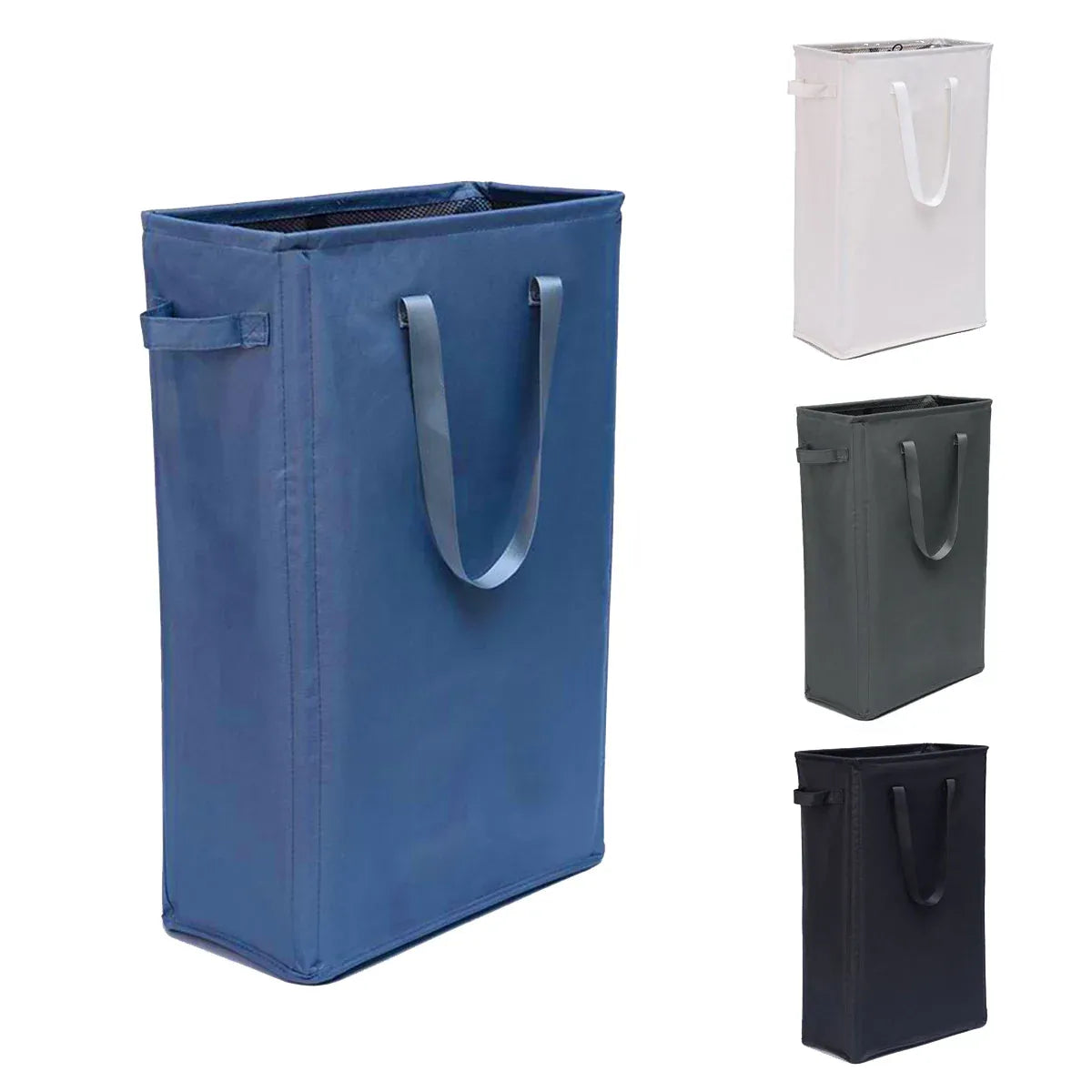 Foldable Large Capacity Oxford Cloth Laundry Basket Toy Storage Bag Household - Black