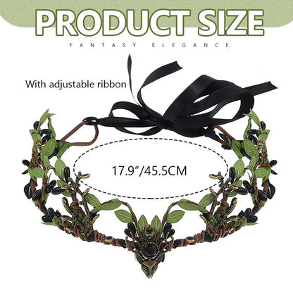Crown Mori Leaf Hair Bands Floral Wreath Headdresses Wedding Party Accessories
