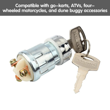 Kart ATV Vehicle Ignition Lock Wear-resistant Racing UTV Motorbike Replacement