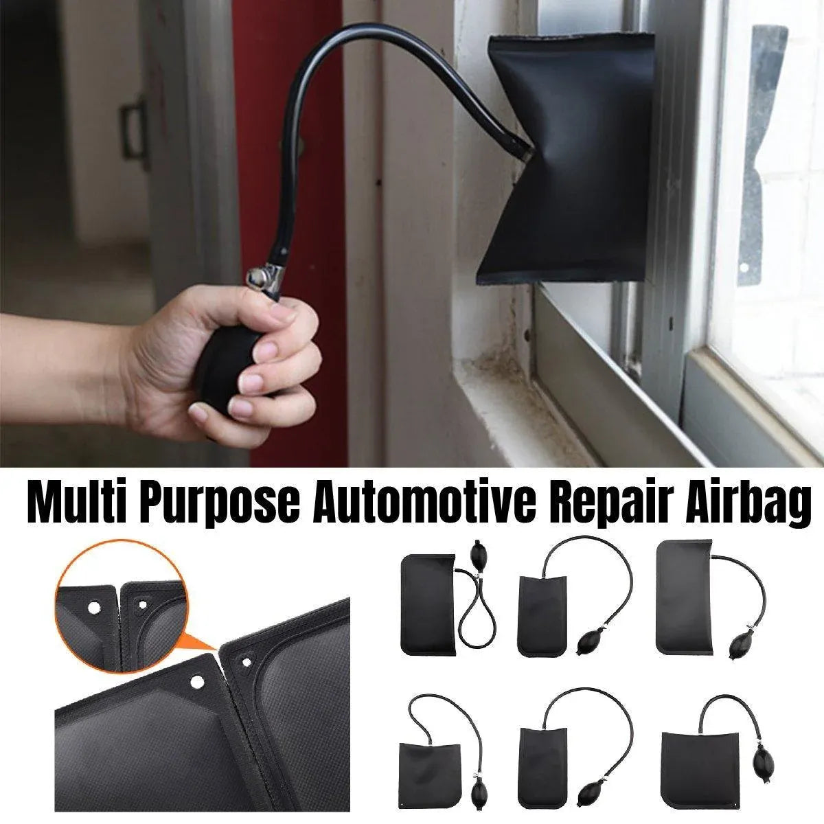 Air Wedge Pump Tool Adjustable Cushion for Door Window Installation Auto Repair - 25cm-L