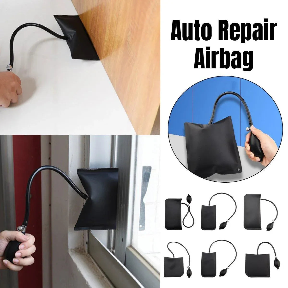 Air Wedge Pump Tool Adjustable Cushion for Door Window Installation Auto Repair - 25cm-L
