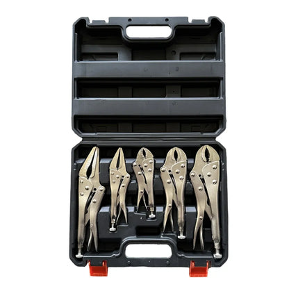 5IN1 Heavy Duty Welding Clamp Pliers Set For Large Caliber Metal Fixing Tools