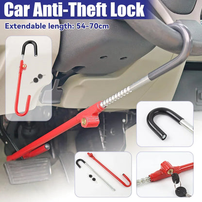 Multifunctional Car Steering Wheel Lock Anti-Theft Vehicle Security