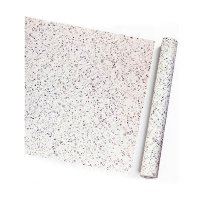 10M Marble Self-Adhesive PVC Wall Sticker Wallpaper Decor - White Marble-B