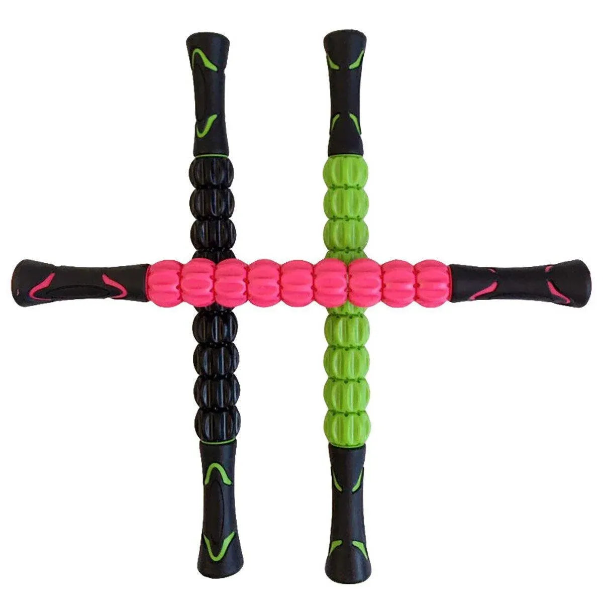 Muscle Massage Sticks Fitness Sport Fascia Rods High Strength Relaxation Roller - Blue