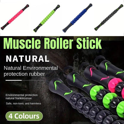 Muscle Massage Sticks Fitness Sport Fascia Rods High Strength Relaxation Roller - Blue