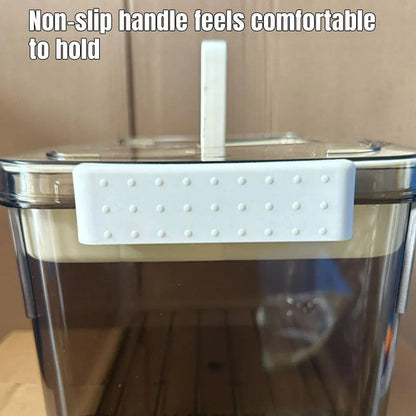 Large Capacity Two-Layer Medicine Box Household Transparent Medical Storage Box