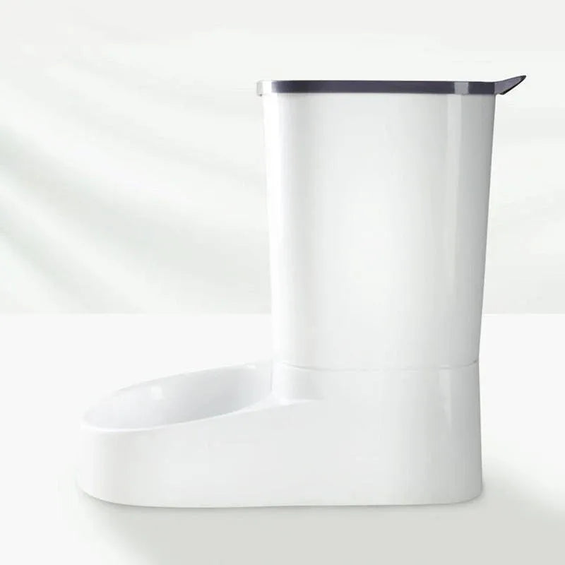 Automatic Pet Dog Cat Food Water Dispenser Feeder Self Feeding Bowl Bottle - Food