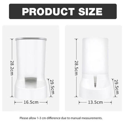 Automatic Pet Dog Cat Food Water Dispenser Feeder Self Feeding Bowl Bottle - Food