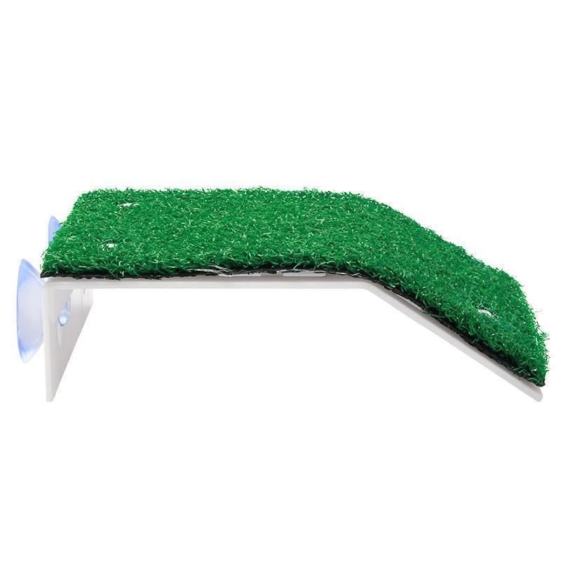 Turtle Basking Platform Ramp Reptile Tank Ladder Resting Terrace Simulation - L