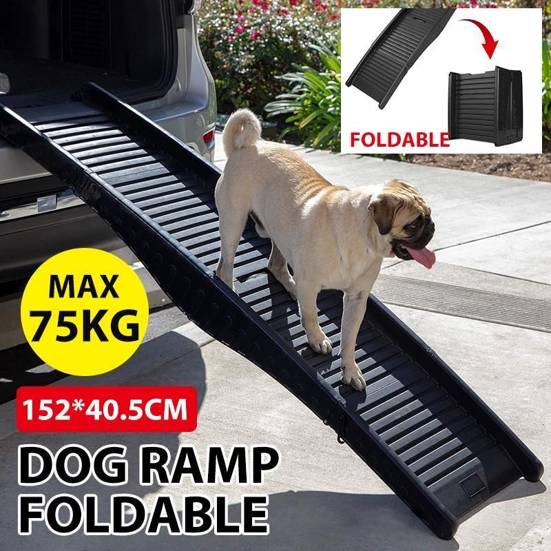 Dog Ramp Pet Car Suv Travel Stair Step Foldable Portable Lightweight Ladder