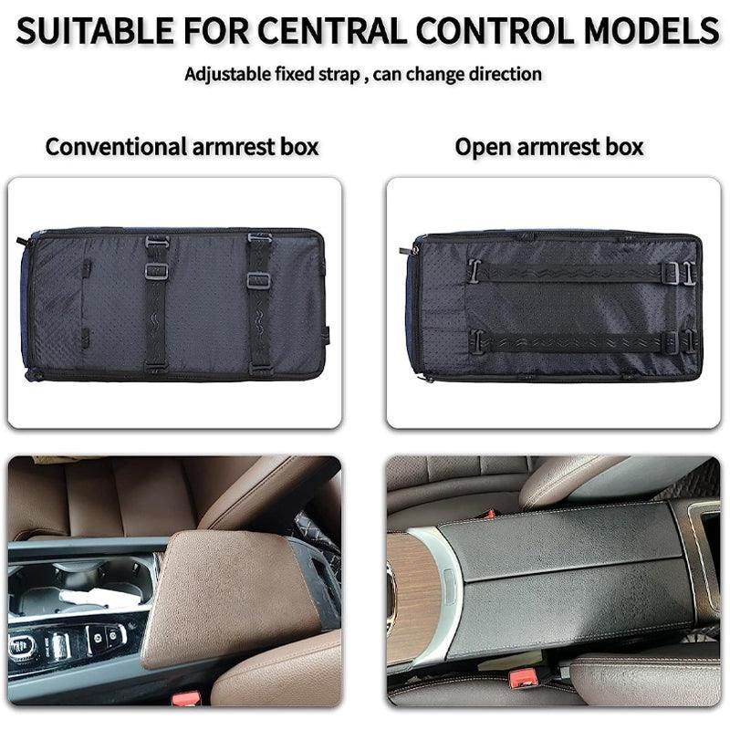 Car Pet Seat Auto Seat Center Console Dog Cat Nest Pad Removable Pet Carrier - Rose Red