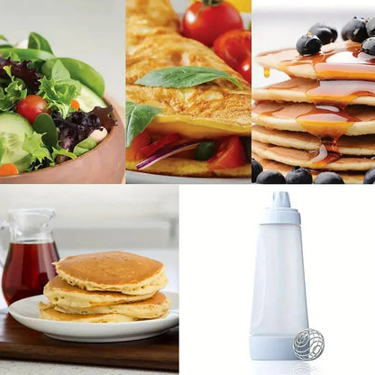 1000ml Hand Crank Batter Dispenser Mixing Jug with Scale for Muffins Pancakes