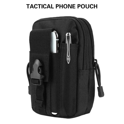 Outdoor Tactical Waist Bag Durable for Hiking Camping Travel Sports