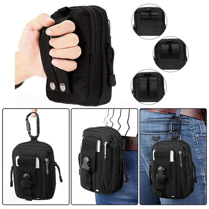 Outdoor Tactical Waist Bag Durable for Hiking Camping Travel Sports
