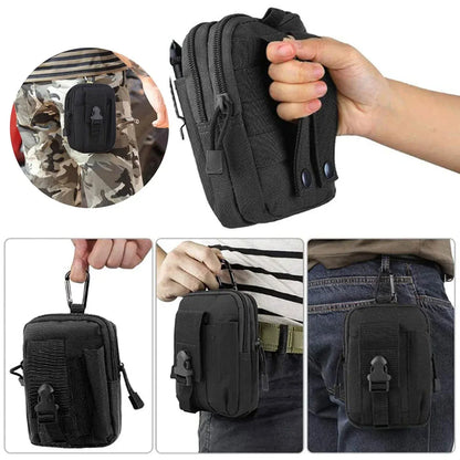 Outdoor Tactical Waist Bag Durable for Hiking Camping Travel Sports