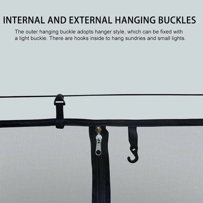 Hammock Mosquito Net Separate Anti-Mosquito Cover For Outdoor Picnic Camping - Grey