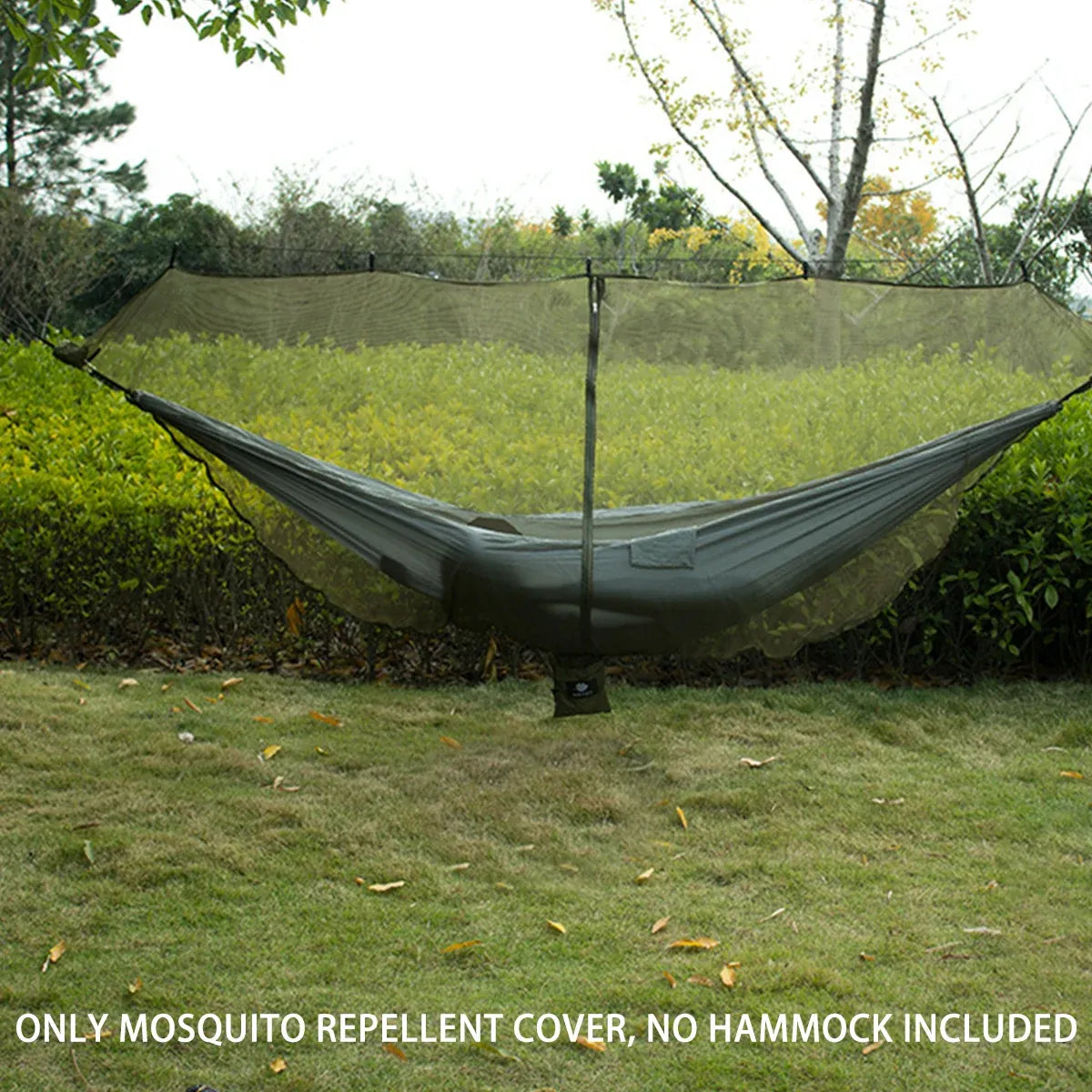 Hammock Mosquito Net Separate Anti-Mosquito Cover For Outdoor Picnic Camping - Grey