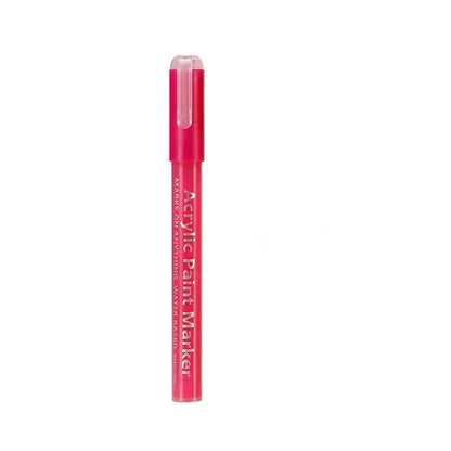 Marker pens are suitable for detailed drawing, writing and marking - Rose
