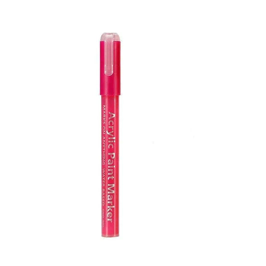 Marker pens are suitable for detailed drawing, writing and marking - Rose