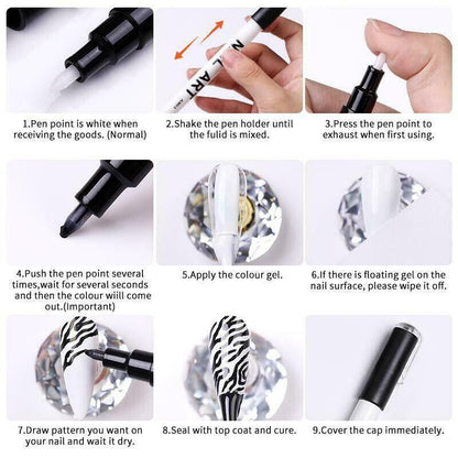 Marker pens are suitable for detailed drawing, writing and marking - Yellow