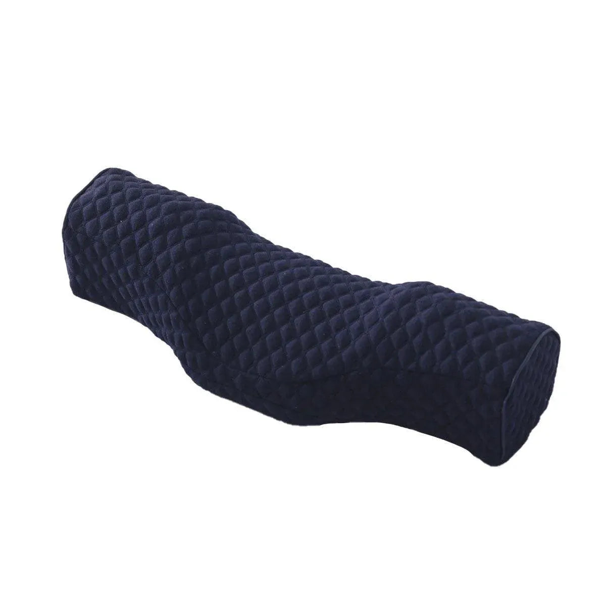 Orthopedic Memory Foam Cervical Neck Pillow for Sleep Support Slow Rebound - Navy