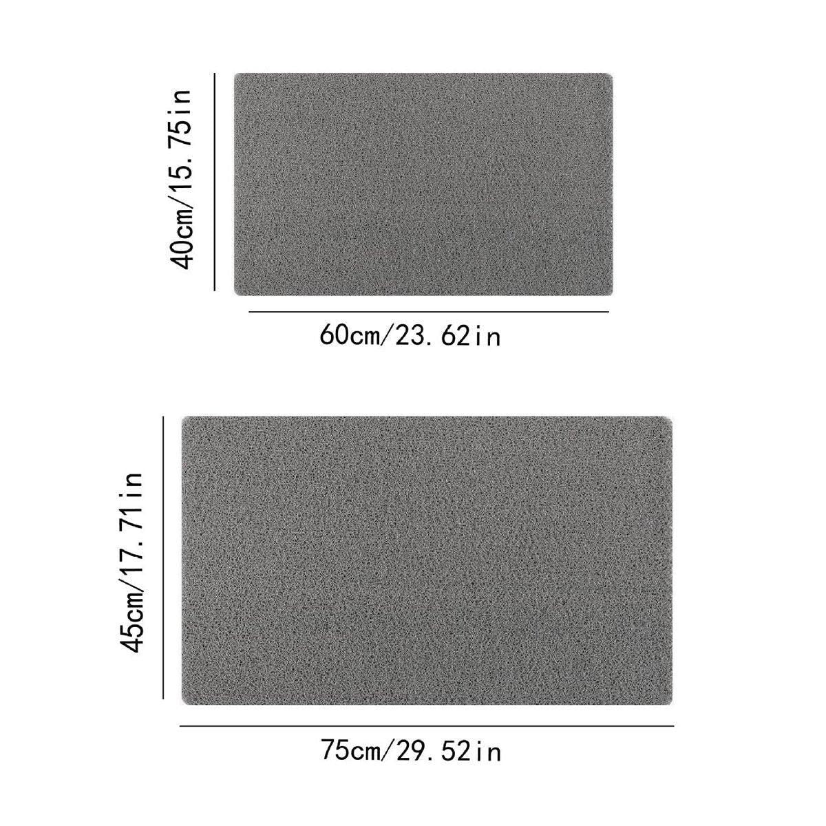 Anti Slip Bathroom Mat Non Slip Shower Floor Mat Quick Dry Soft Comfortable Rug - Beige-40x60cm