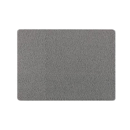 Anti Slip Bathroom Mat Non Slip Shower Floor Mat Quick Dry Soft Comfortable Rug - Grey-40x60cm