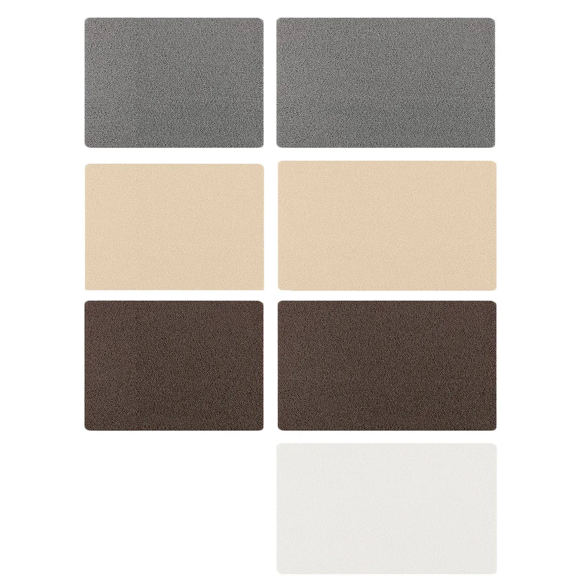 Anti Slip Bathroom Mat Non Slip Shower Floor Mat Quick Dry Soft Comfortable Rug - Grey-40x60cm