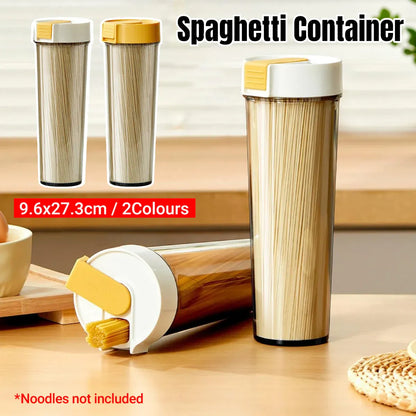 Noodle Storage Box Storage Storage Cylinder Kitchen Noodle Container Airtight - Yellow