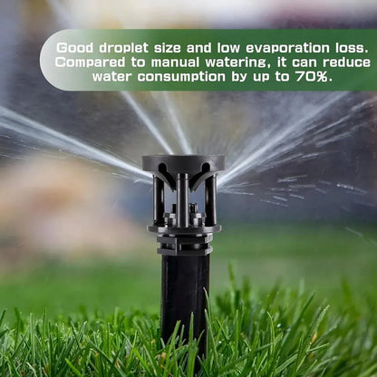 10pcs Atomizing Nozzles Water Spray Heads for Lawn Garden Green Belts Irrigation - 3/4 inch