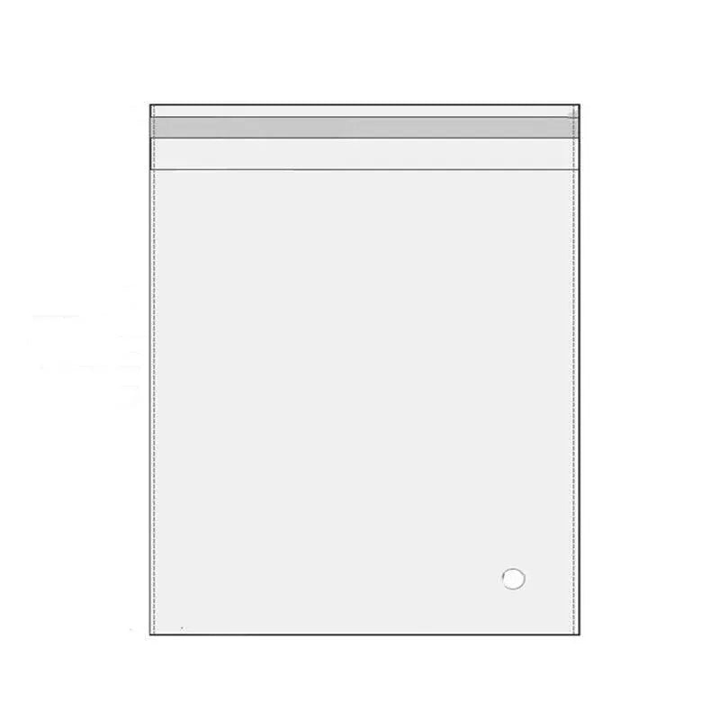 Multi-size Clear Self-Seal Cellophane Bags - Bulk Adhesive Opp - 30*40