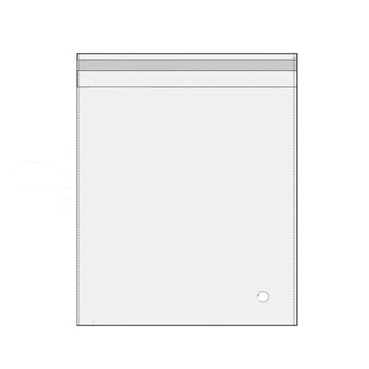 Multi-size Clear Self-Seal Cellophane Bags - Bulk Adhesive Opp - 30*40