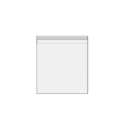 Multi-size Clear Self-Seal Cellophane Bags - Bulk Adhesive Opp - 30*40