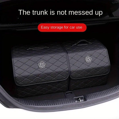 Multifunctional Car Boot Organiser Storage Bag for Easy Vehicle Organization - Small