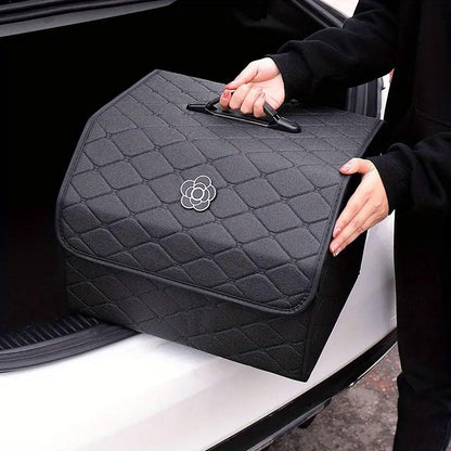 Multifunctional Car Boot Organiser Storage Bag for Easy Vehicle Organization - Small