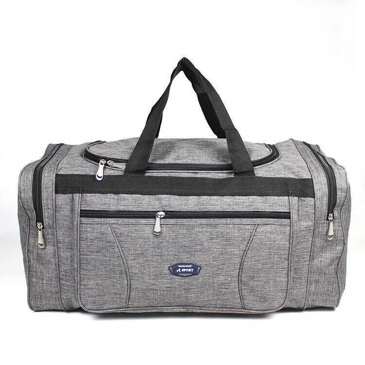 Large Capacity Waterproof Travel Luggage Bag Lightweight Foldable Handbag - Mini-Grey